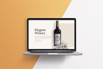 Winery Website. Reference #001